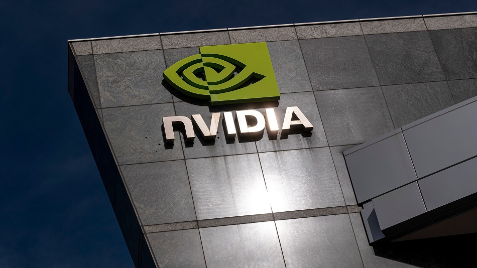 Nvidia headquarters in Santa Clara, California, U.S., on Tuesday, Feb. 23, 2021. Nvidia Corp. is expected to release earnings figures on February 24. Photographer: David Paul Morris/Bloomberg via Getty Images