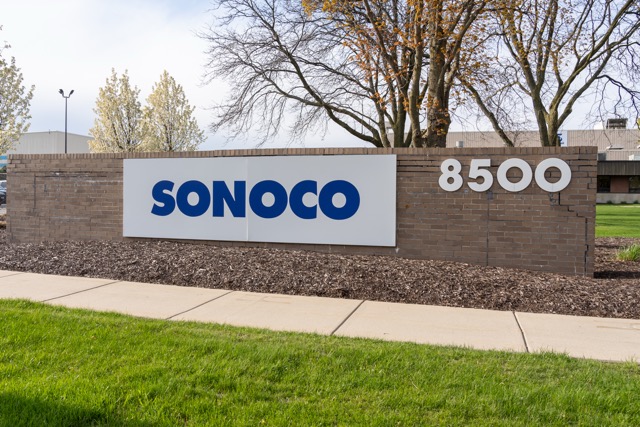 Casualties of war, Sonoco shares slump